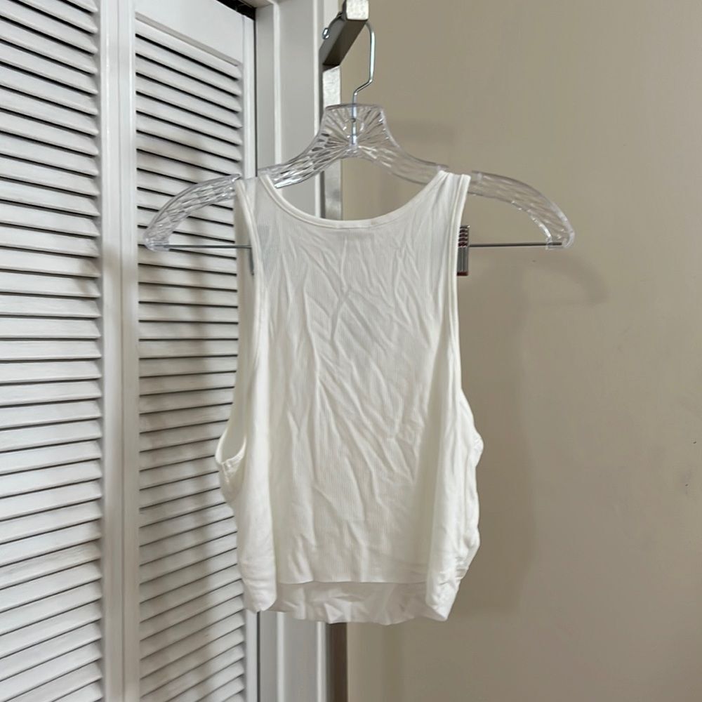 Free People High Neck Ribbed Tank - Picture 6 of 9